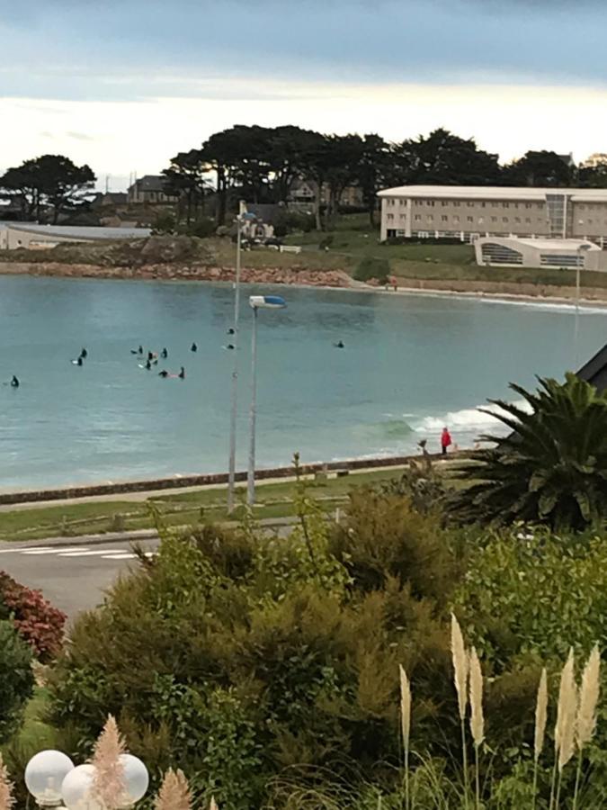Maison 6 Pers Belle Vue Mer Piscine, Plage A 40 M Trevou-Treguignec Экстерьер фото