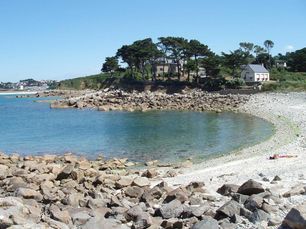 Maison 6 Pers Belle Vue Mer Piscine, Plage A 40 M Trevou-Treguignec Экстерьер фото