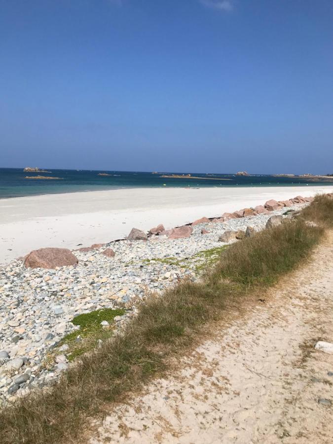 Maison 6 Pers Belle Vue Mer Piscine, Plage A 40 M Trevou-Treguignec Экстерьер фото